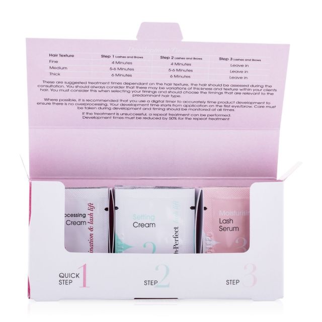 New Quick Step  - FASTER FORMULA FOR LASH LIFT AND BROW LAMINATION