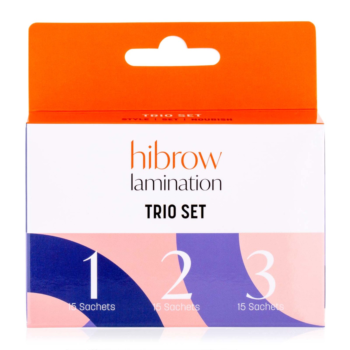 Hi Brow Lamination Hero Trio - 3x 15 treatment sachets