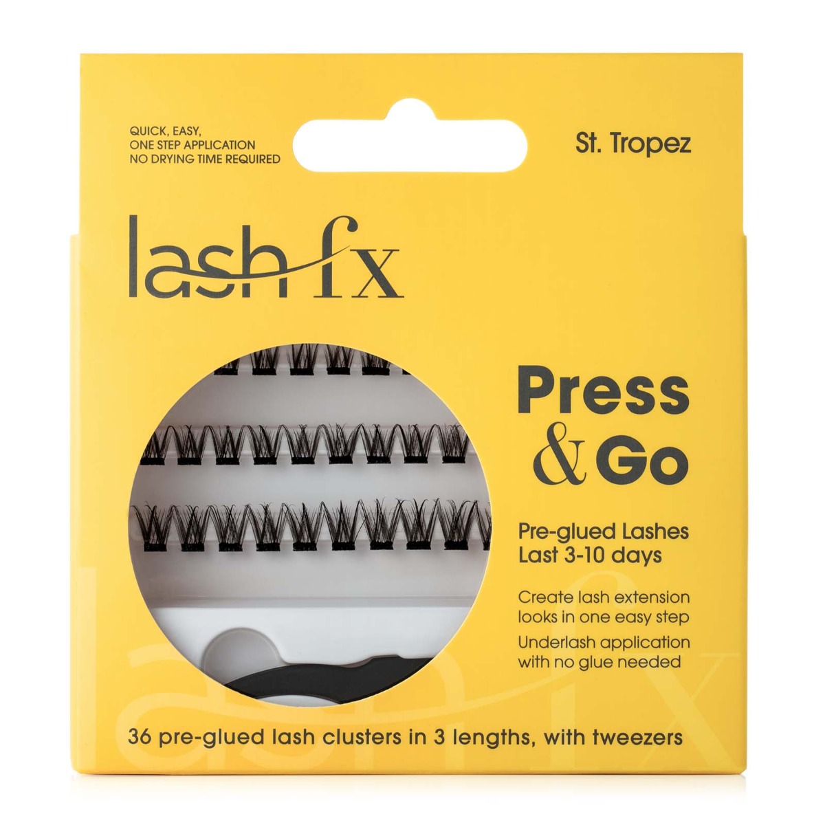 Lash FX Press & Go Pre-Glued Cluster Lashes - St. Tropez